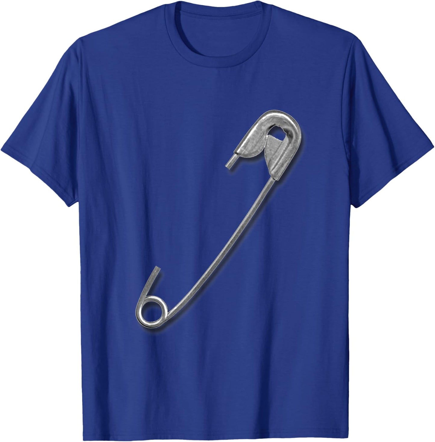 Safety Pin Art T-Shirt - T-Shirt | Royal
