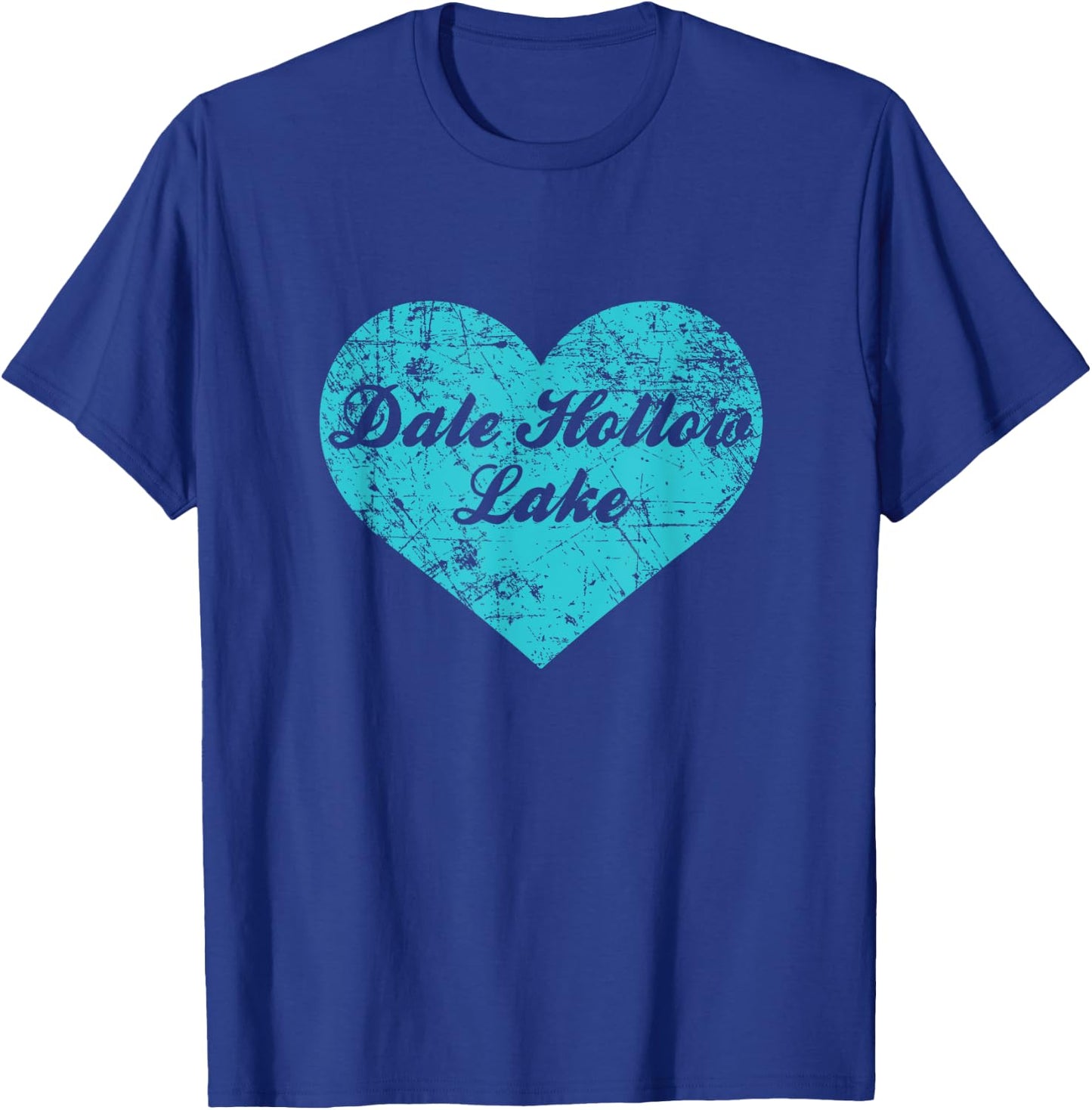I Love Dale Hollow Lake Shirt, Kentucky Camping Gift T-Shirt - T-Shirt | Royal