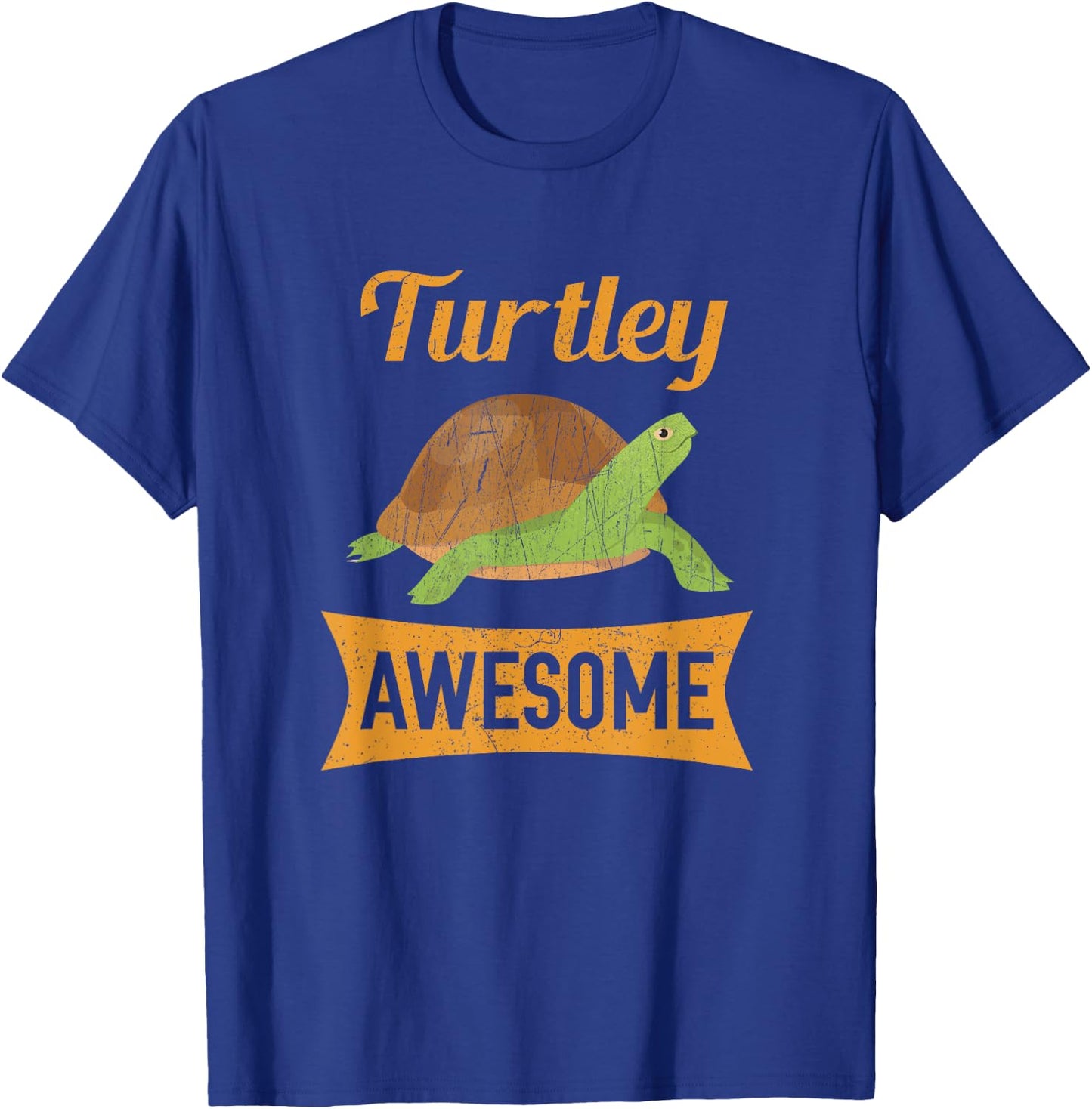 Turtley Awesome Shirt - Turtle T-Shirt - T-Shirt | Royal