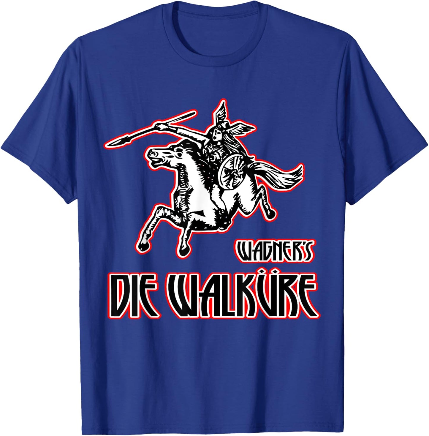 Wagner's Die Walkure epic music, Valkyrie color T-Shirt - T-Shirt | Royal
