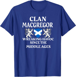 MacGregor Scottish Family Clan Scotland Name T-Shirt - T-Shirt | Royal