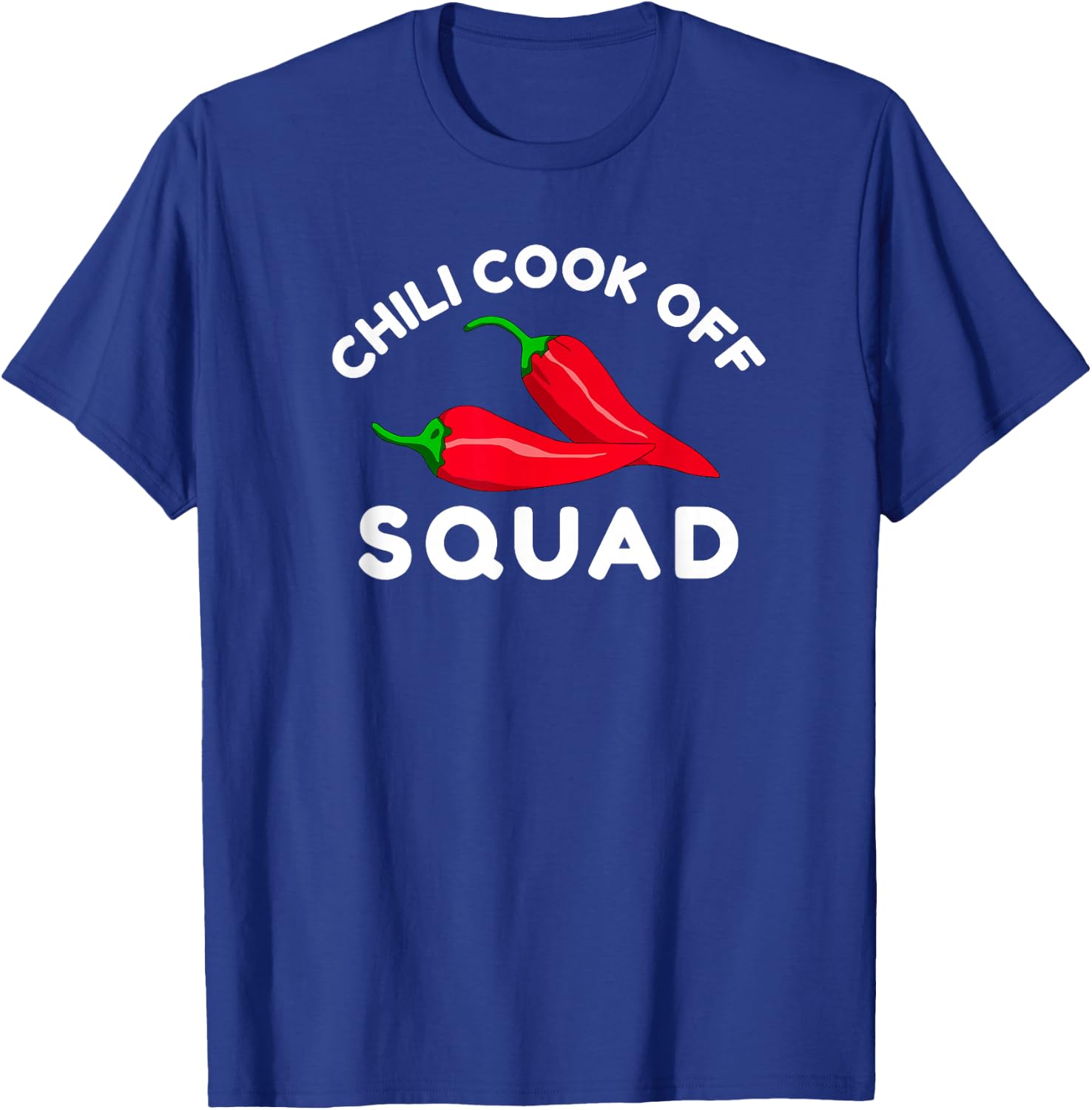 Chili Cook Off Squad Chili Contest With Red Pepper T-Shirt - T-Shirt | Royal