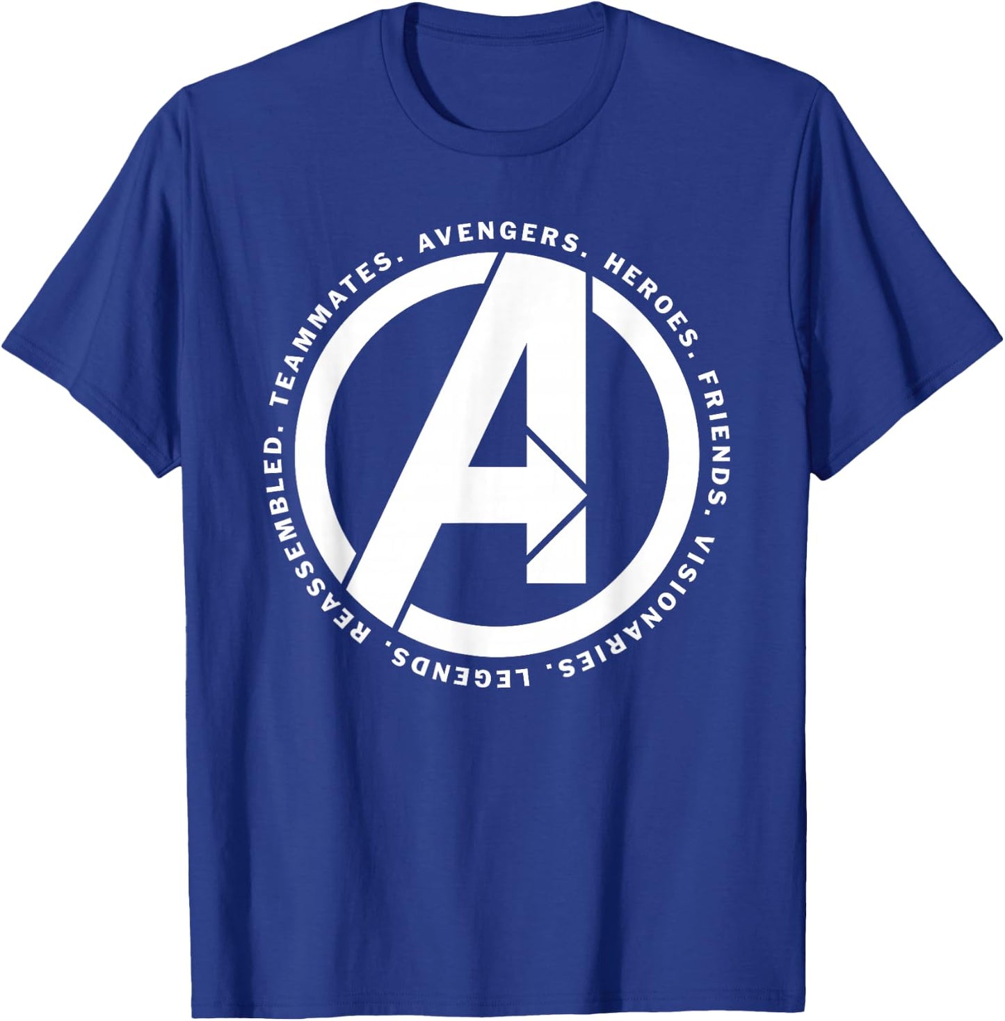 Marvel Avengers: Endgame Logo Heroes and Legends Small T-Shirt - T-Shirt | Royal