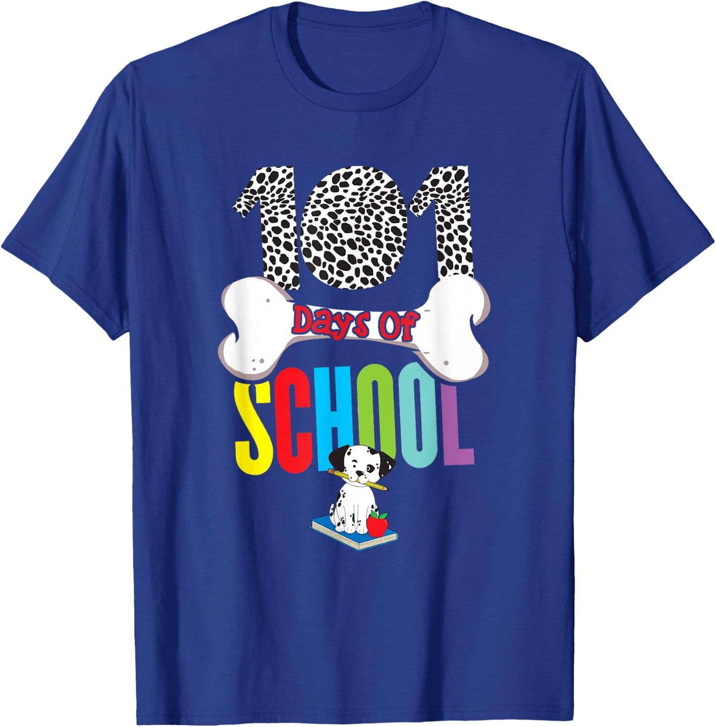 101st Days of School - 100th Day Class 101th Kids Teacher T-Shirt - T-Shirt | Royal