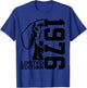 50th Birthday Dachshund Limited Edition 1976 T-Shirt - T-Shirt | Royal