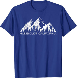 Humboldt Shirt Men Women | Humboldt County California Gift T-Shirt - T-Shirt | Royal