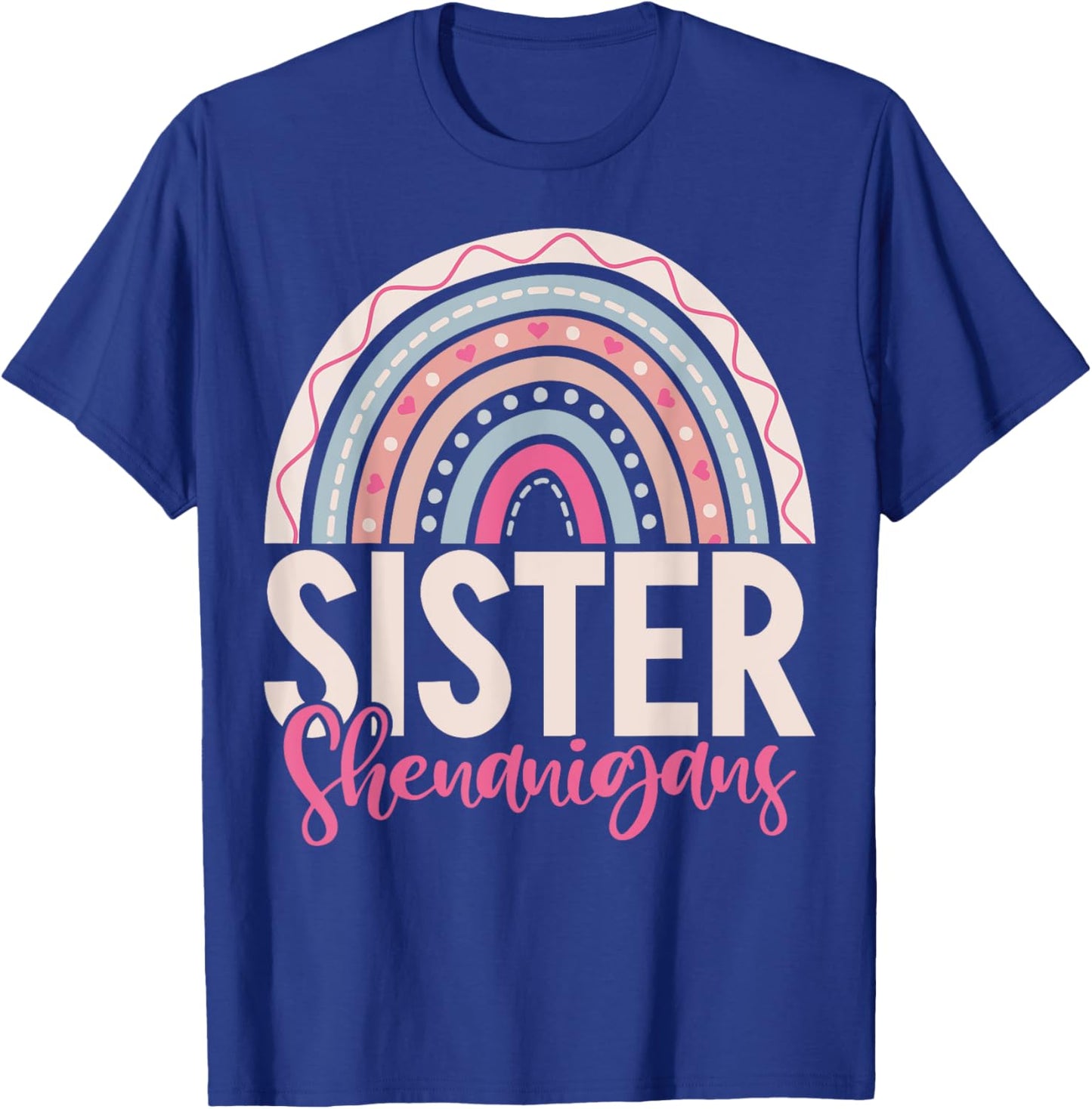 Sister Shenanigans Sister T-Shirt - T-Shirt | Royal