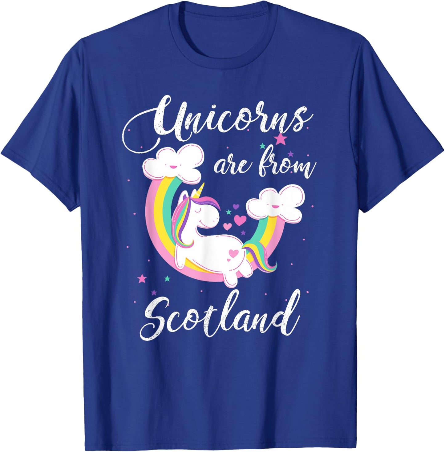 Unicorns Are From Scotland / Magical Unicorn Gift T-Shirt - T-Shirt | Royal