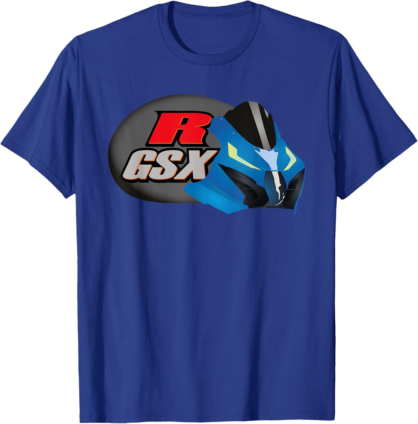GSXR sport bike motorcycle gixxer T-Shirt - T-Shirt | Royal