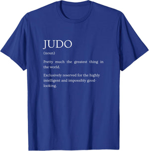 Judo Definition - Funny Sarcastic Judo Explanation T-Shirt - T-Shirt | Royal