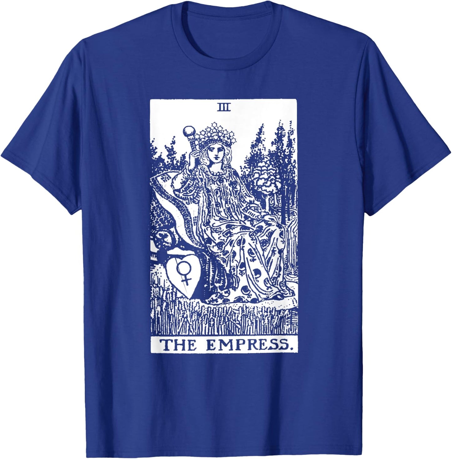 The Empress Tarot Card T-Shirt - T-Shirt | Royal