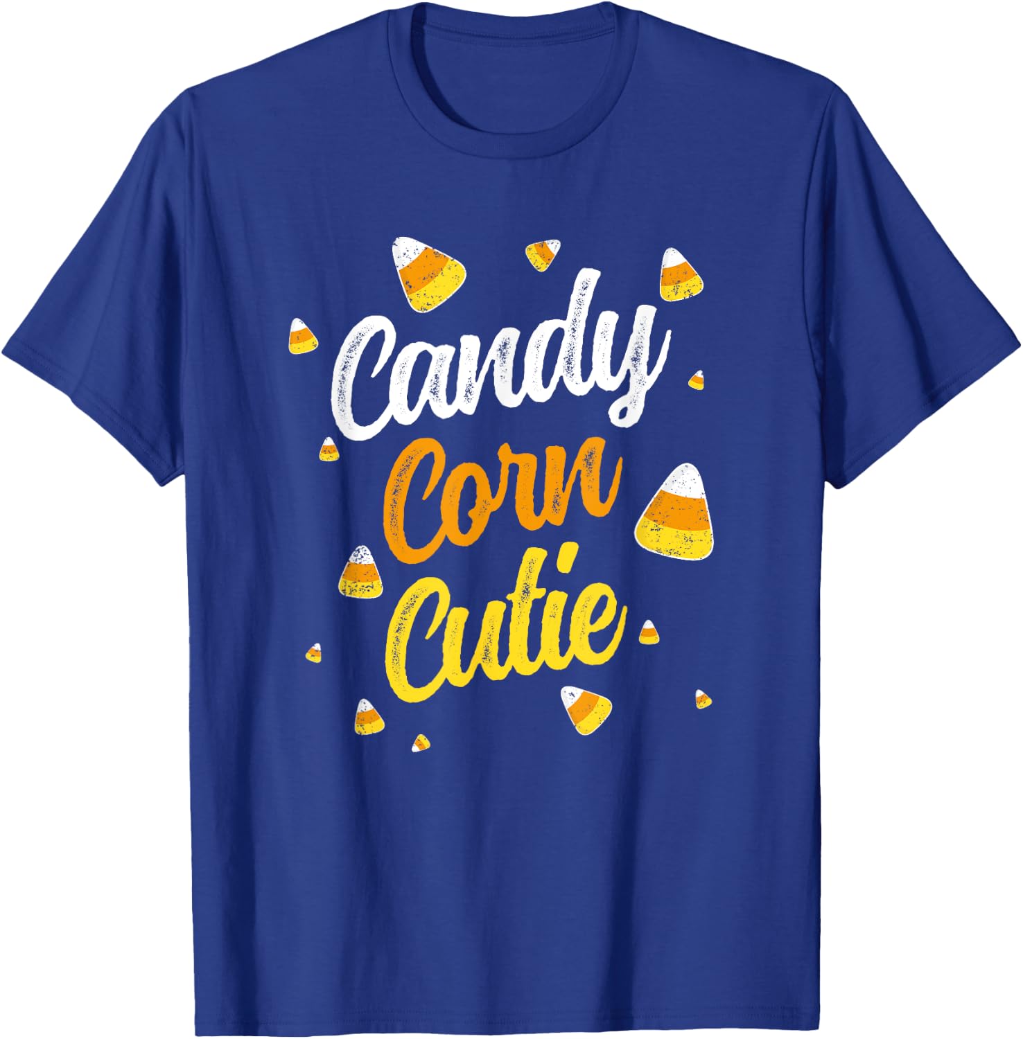 Candy Corn Cutie Halloween Cute Party T-Shirt - T-Shirt | Royal