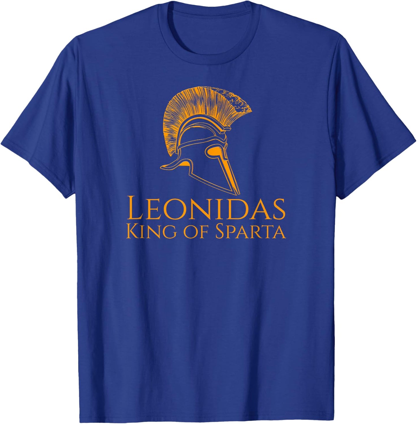 Ancient Greece - Leonidas King Of Sparta T-Shirt - T-Shirt | Royal