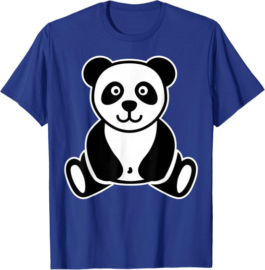 Cute panda bear T-Shirt - T-Shirt | Royal