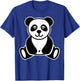 Cute panda bear T-Shirt - T-Shirt | Royal
