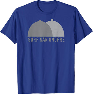 Surf San Onofre Shirt Vintage Surfing T-Shirt - T-Shirt | Royal