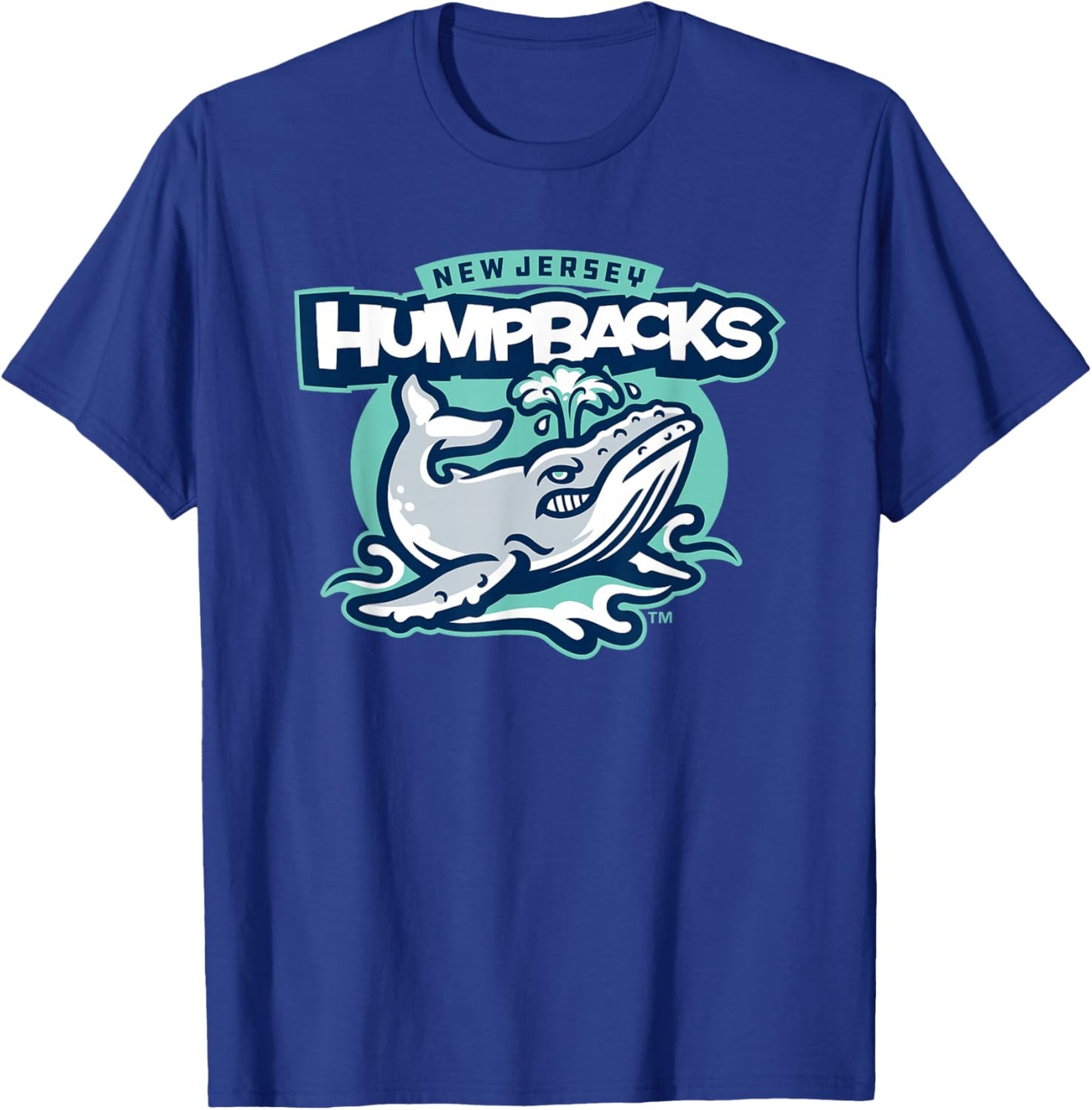 NLL UnBOXed New Jersey Humpbacks Primary Logo T-Shirt - T-Shirt | Royal