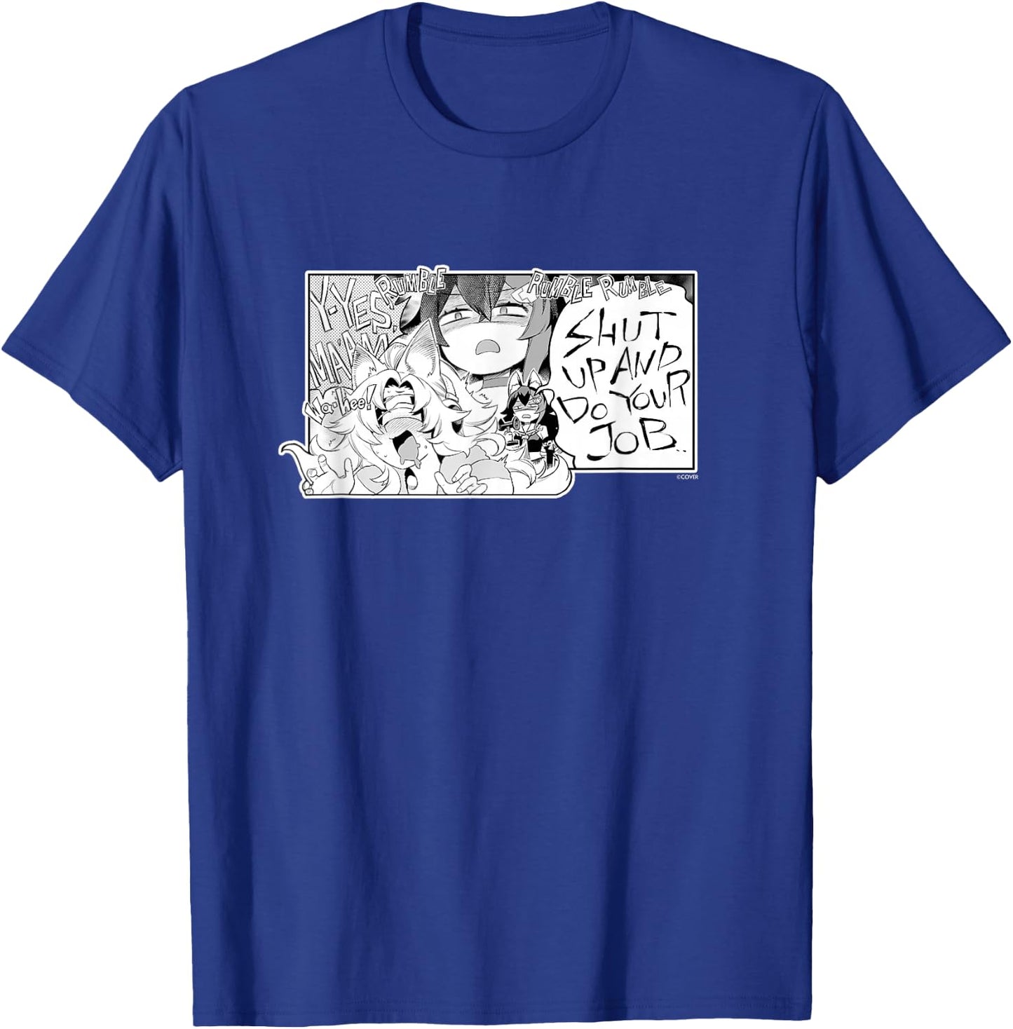 〈Ookami Mio〉Yamato Phantasia Manga Panel (English) T-Shirt - T-Shirt | Royal