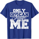 Christian Shirts Women Only God Can Judge Me T-Shirt - T-Shirt | Royal