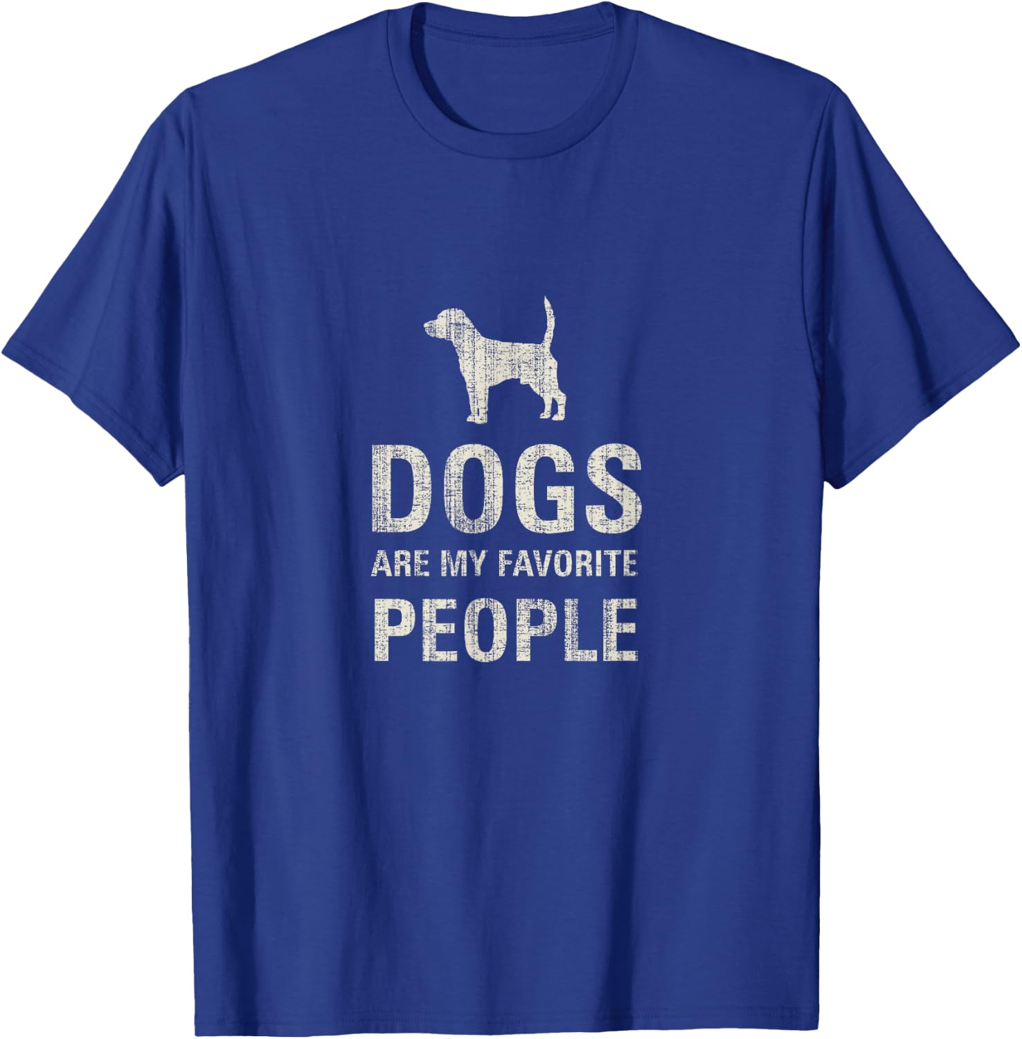 Dogs Are My Favorite People T-Shirt - T-Shirt | Royal