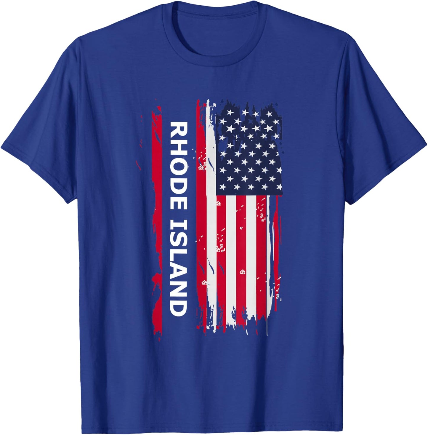 State Of Rhode Island T-Shirt - T-Shirt | Royal