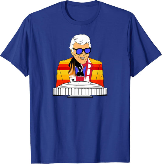 Marvin Zindler Houston Soccer Football Basketball Baseball T-Shirt - T-Shirt | Royal