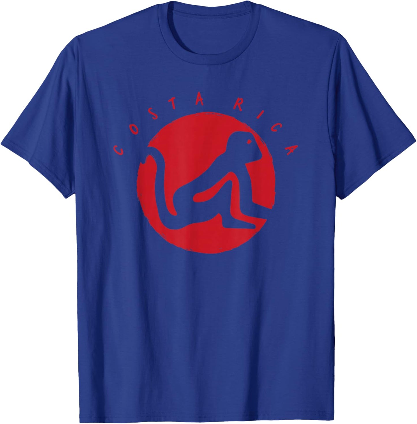 Costa Rica Red Tribal Monkey Souvenir T-Shirt - T-Shirt | Royal