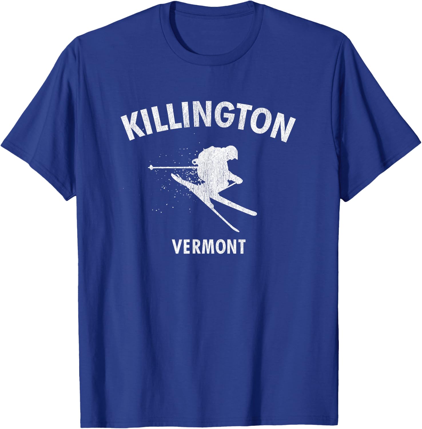 Killington Skiing Vermont Ski T-Shirt - T-Shirt | Royal