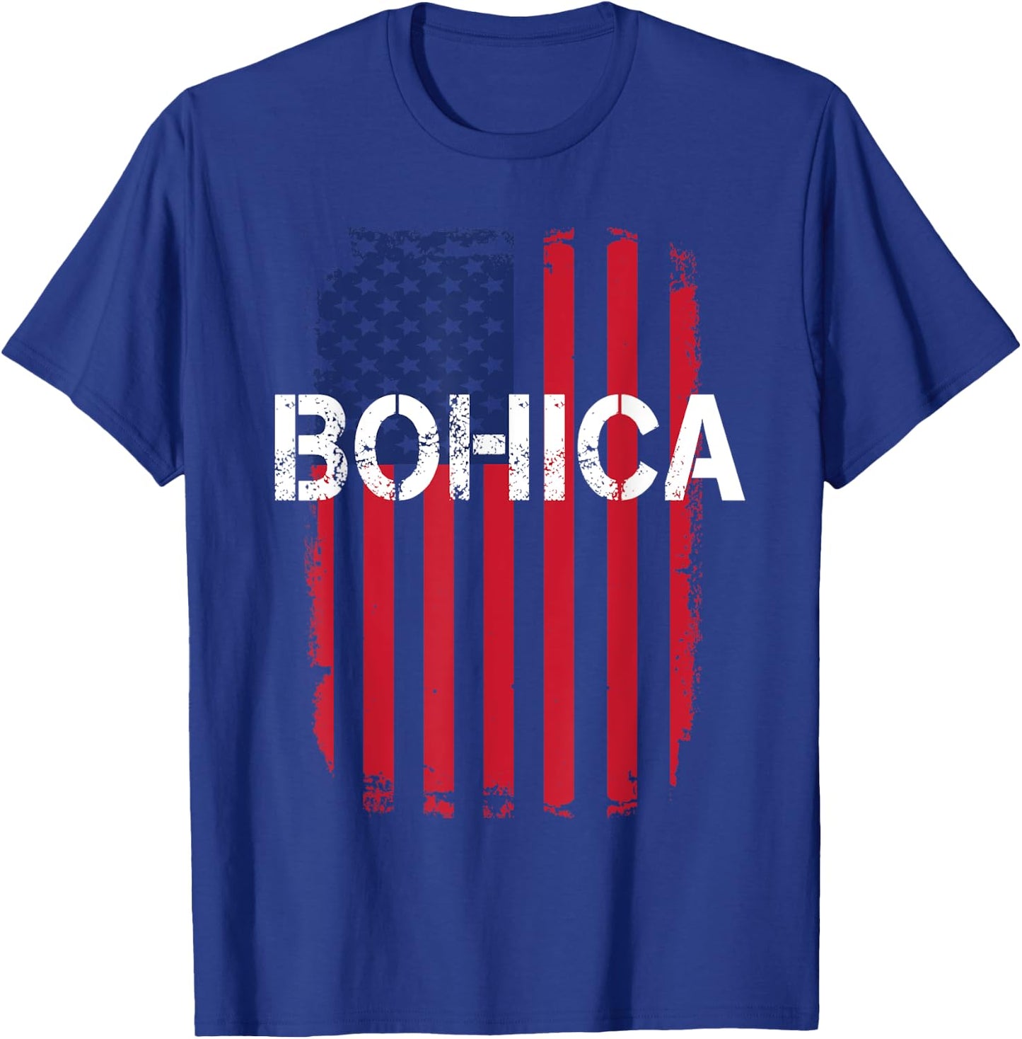 Funny Army Saying Veteran Slang Bend Over BOHICA T-Shirt - T-Shirt | Royal