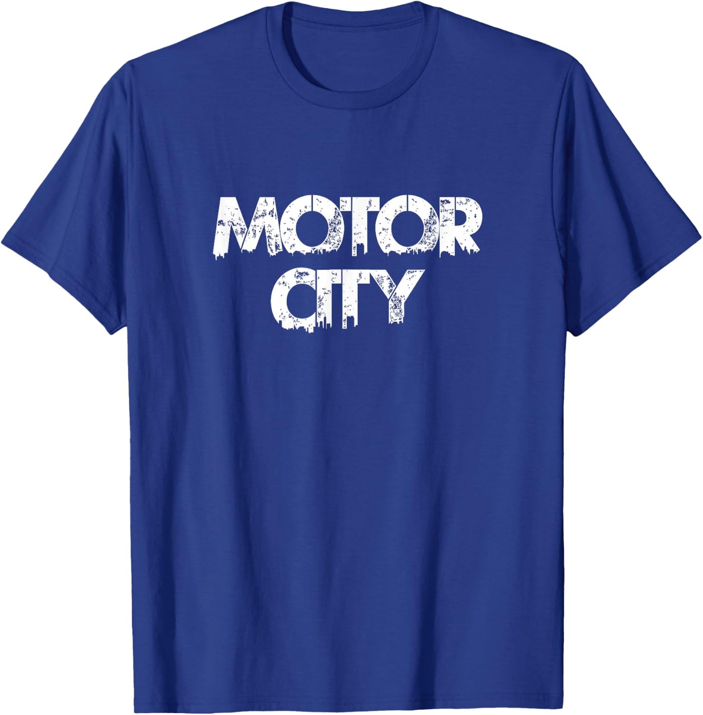 Motor City - Detroit T-Shirt - T-Shirt | Royal