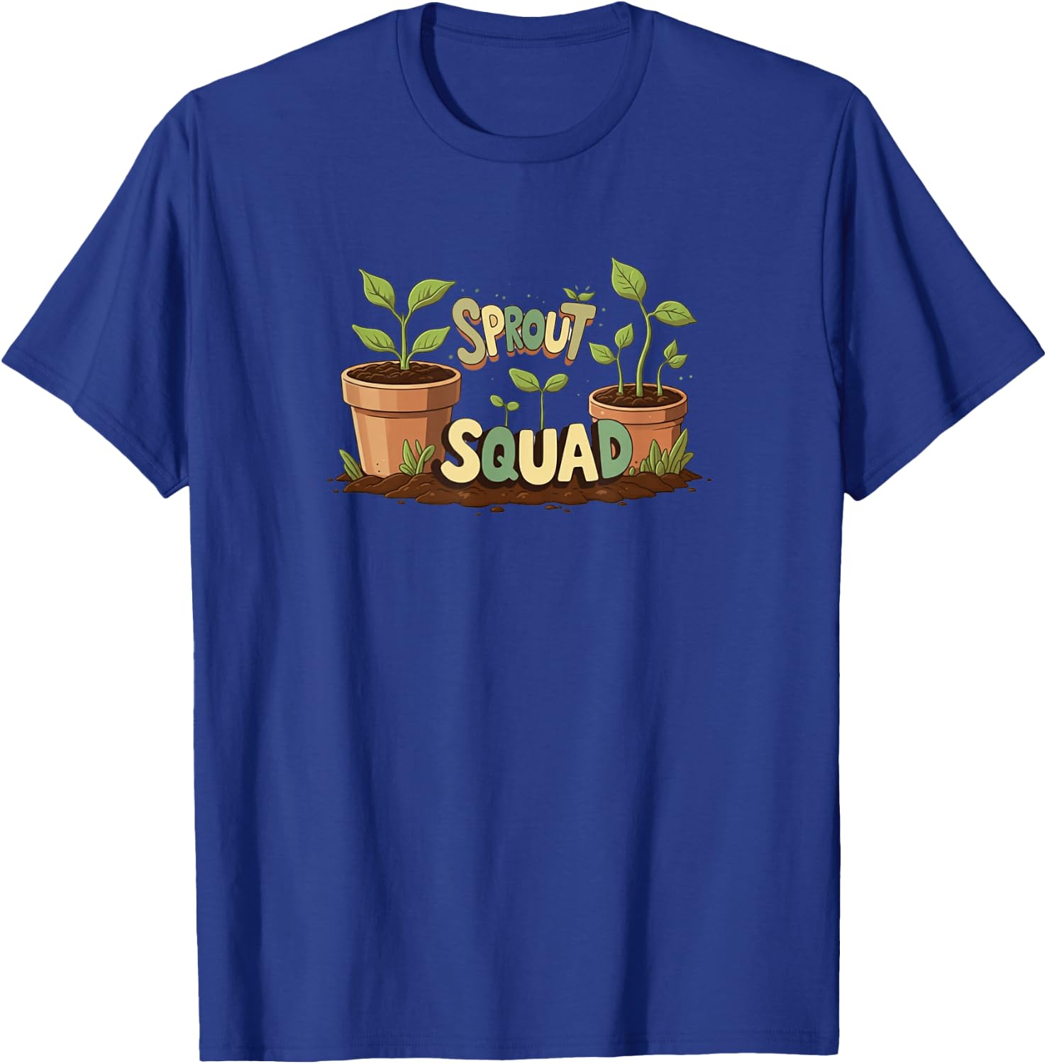 Sprout Squad, I Love Seedlings T-Shirt - T-Shirt | Royal