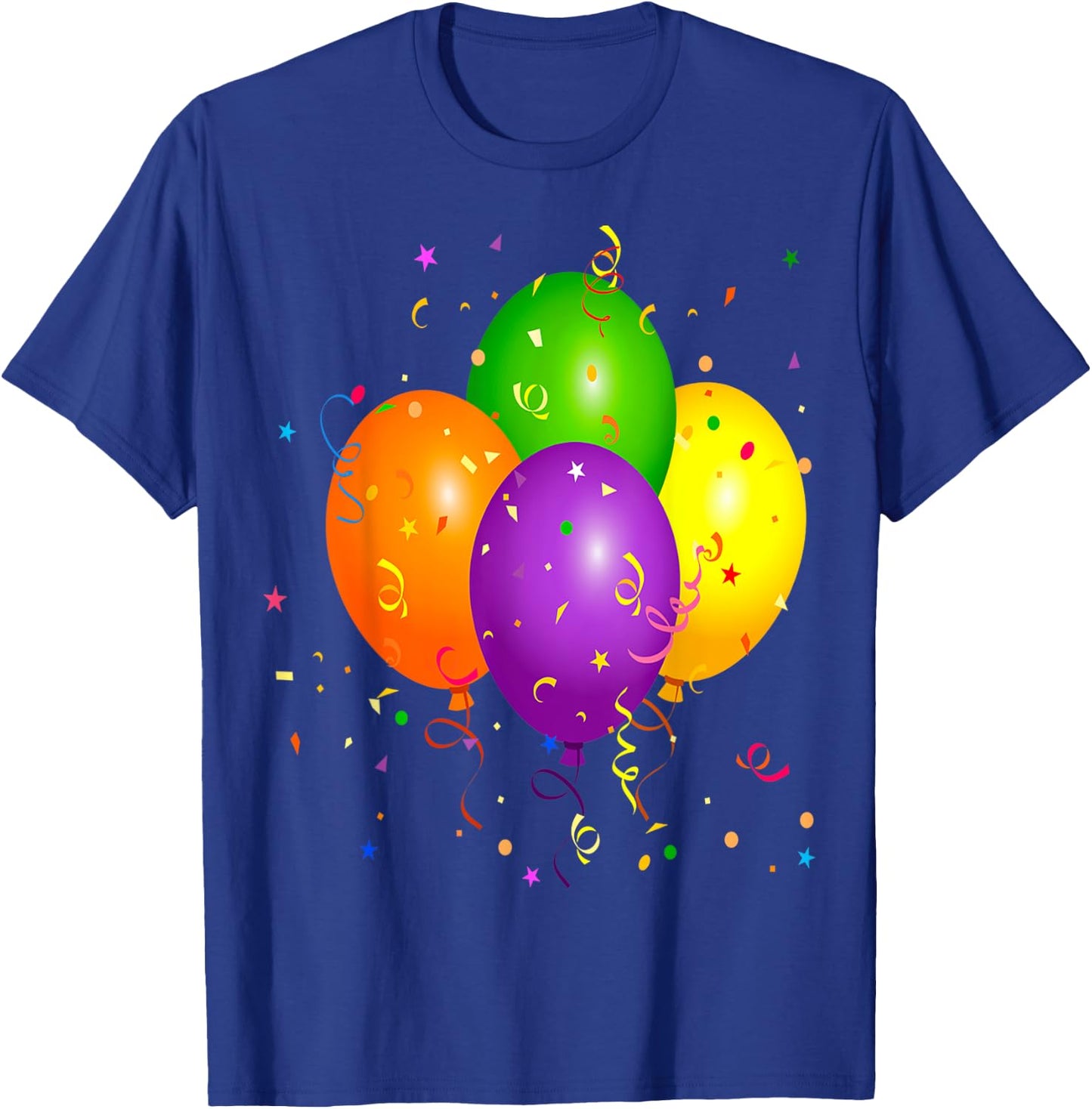 It's My Party Balloons Birthday Party Time T-Shirt - T-Shirt | Royal