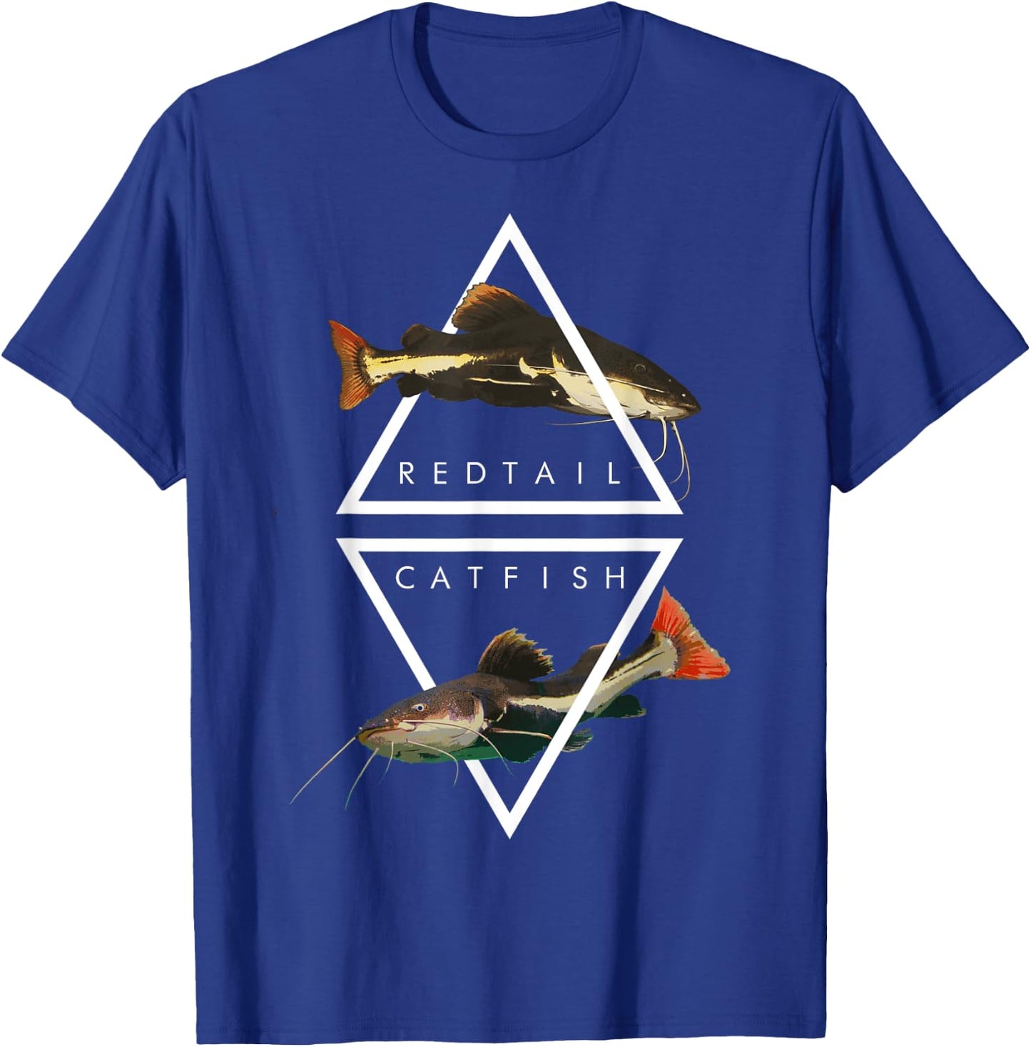 Redtail Catfish Water Change Monster Fish T-Shirt - T-Shirt | Royal