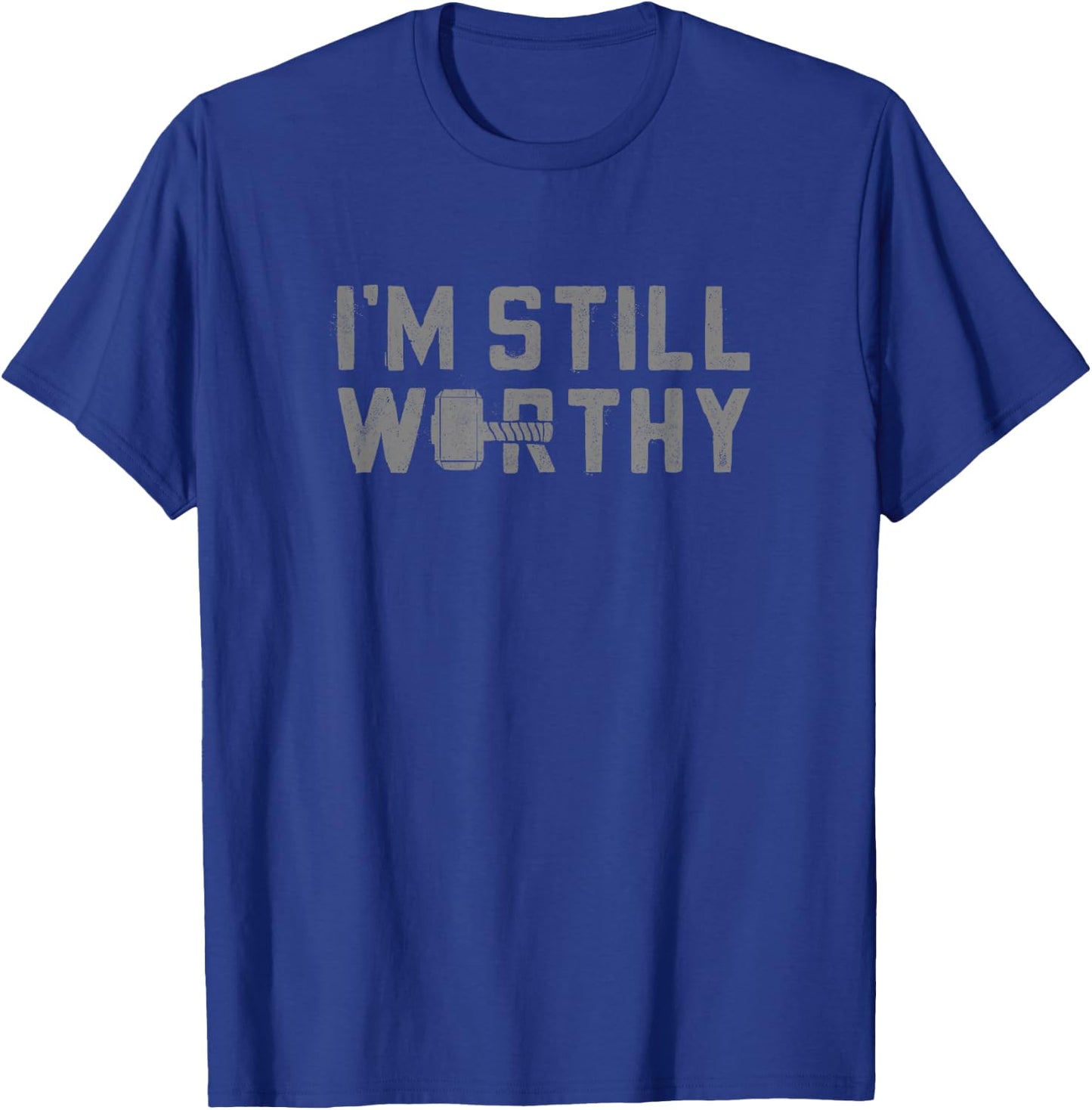 Marvel Avengers Endgame Thor I'm Still Worthy T-Shirt - T-Shirt | Royal