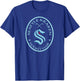 Seattle Kraken Iconic Navy Officially Licensed T-Shirt - T-Shirt | Royal