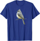 Tufted Titmouse Bird T-Shirt - T-Shirt | Royal
