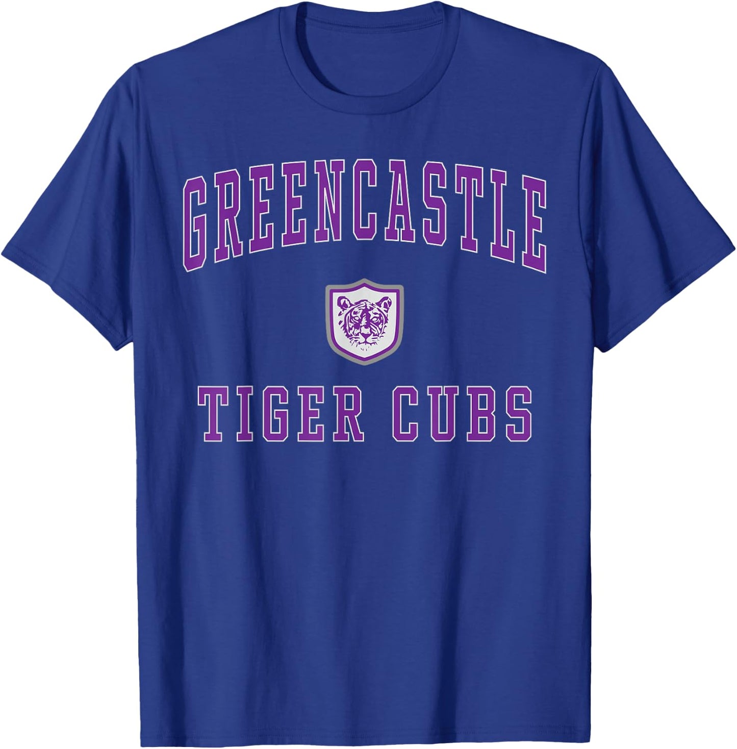 Greencastle High School Tiger Cubs T-Shirt - T-Shirt | Royal