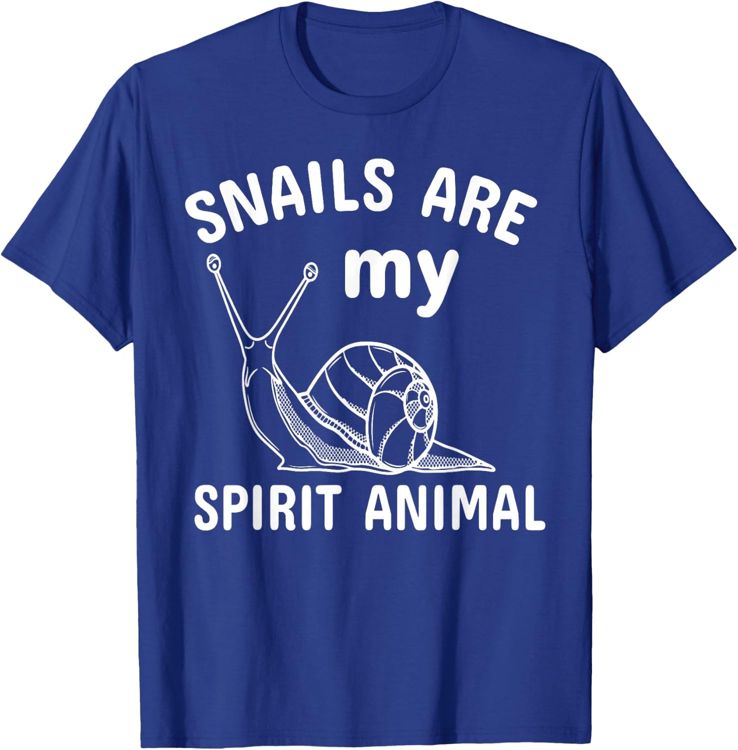 Snails Are My Favorite Animal T-Shirt - T-Shirt | Royal