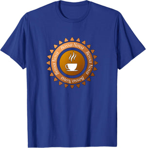 Bossa Nova and Coffee T-Shirt - T-Shirt | Royal