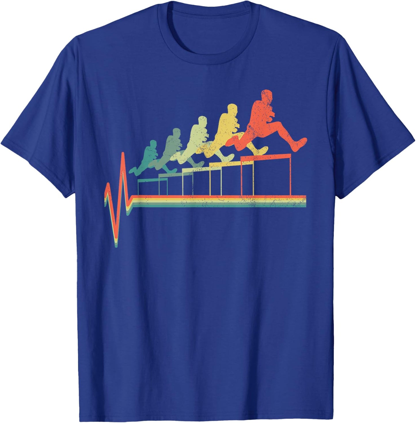 Hurdles T-Shirt - T-Shirt | Royal