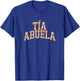 Tía Abuela Retro Florales Mejor Tía del Mundo T-Shirt - T-Shirt | Royal