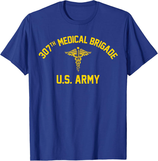 307th Medical Brigade T-Shirt - T-Shirt | Royal