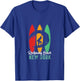 Rockaway Beach New York Vintage Surfing Sports T-Shirt - T-Shirt | Royal