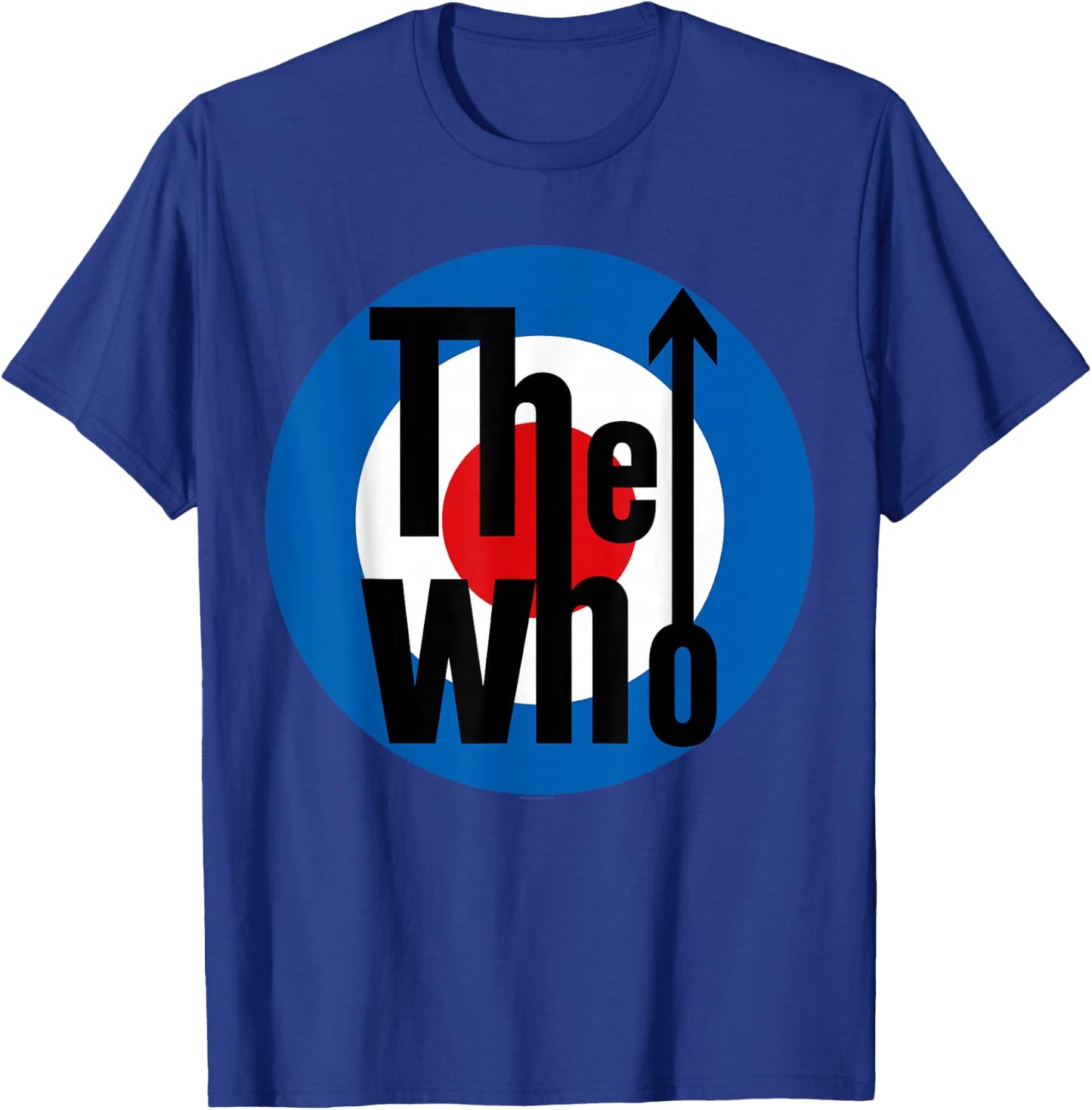The Who Official Classic Target Logo T-Shirt - T-Shirt | Royal