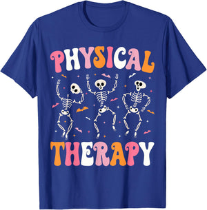 Physical Therapy Halloween Physical Therapist Halloween PT T-Shirt - T-Shirt | Royal
