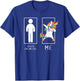 Other Engineers Me Unicorn Dabbing Funny T-Shirt - T-Shirt | Royal