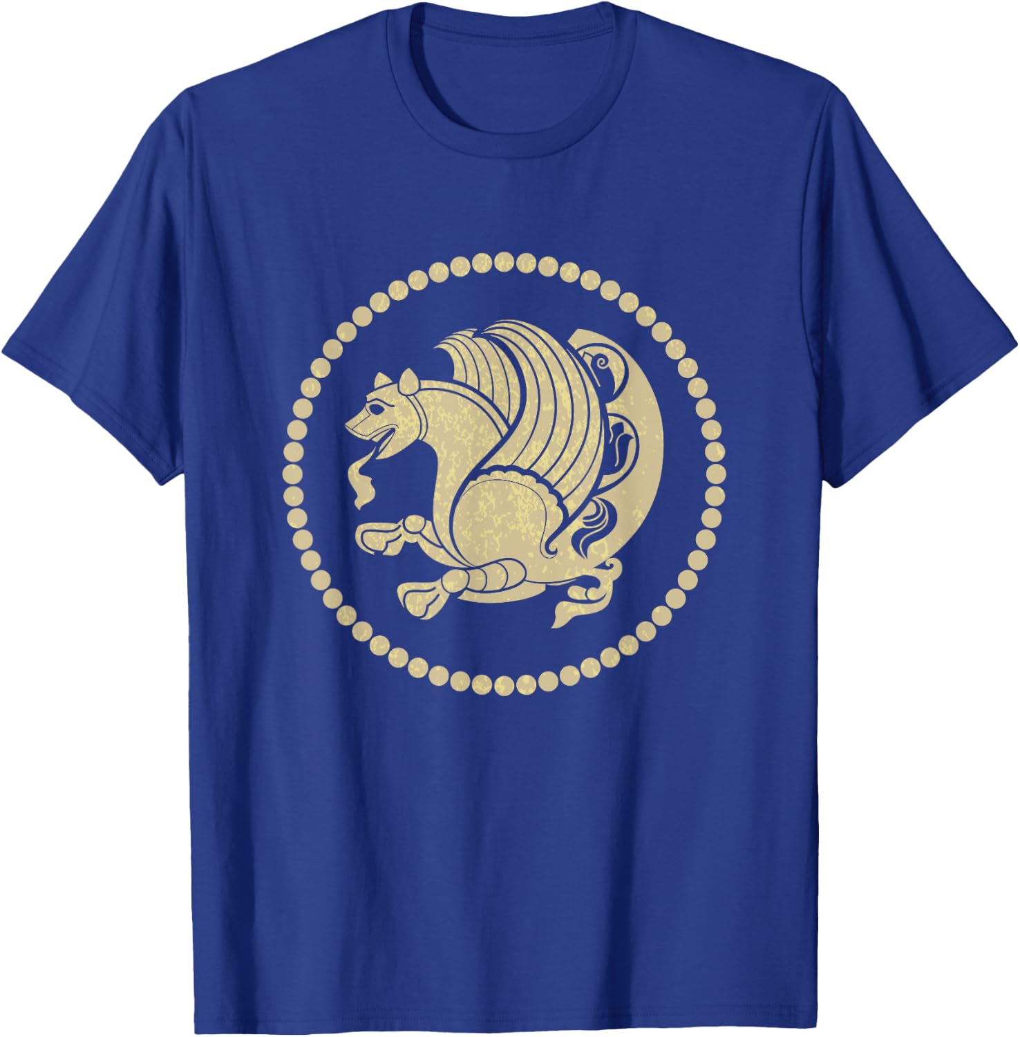 Simurgh Iranian Mythology Senmurv Persia Symbol T-Shirt - T-Shirt | Royal