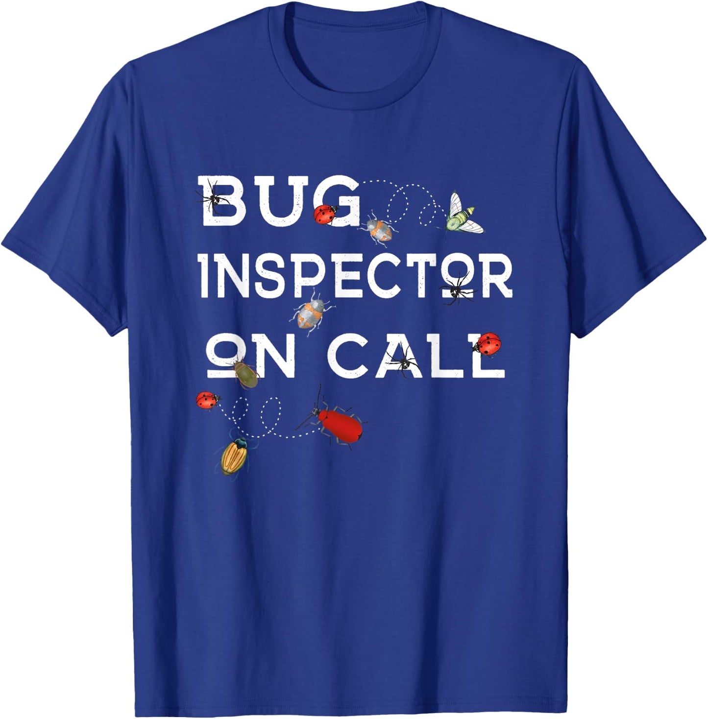 Kids Bug Inspector Shirt On Call Boy Girl T-Shirt - T-Shirt | Royal