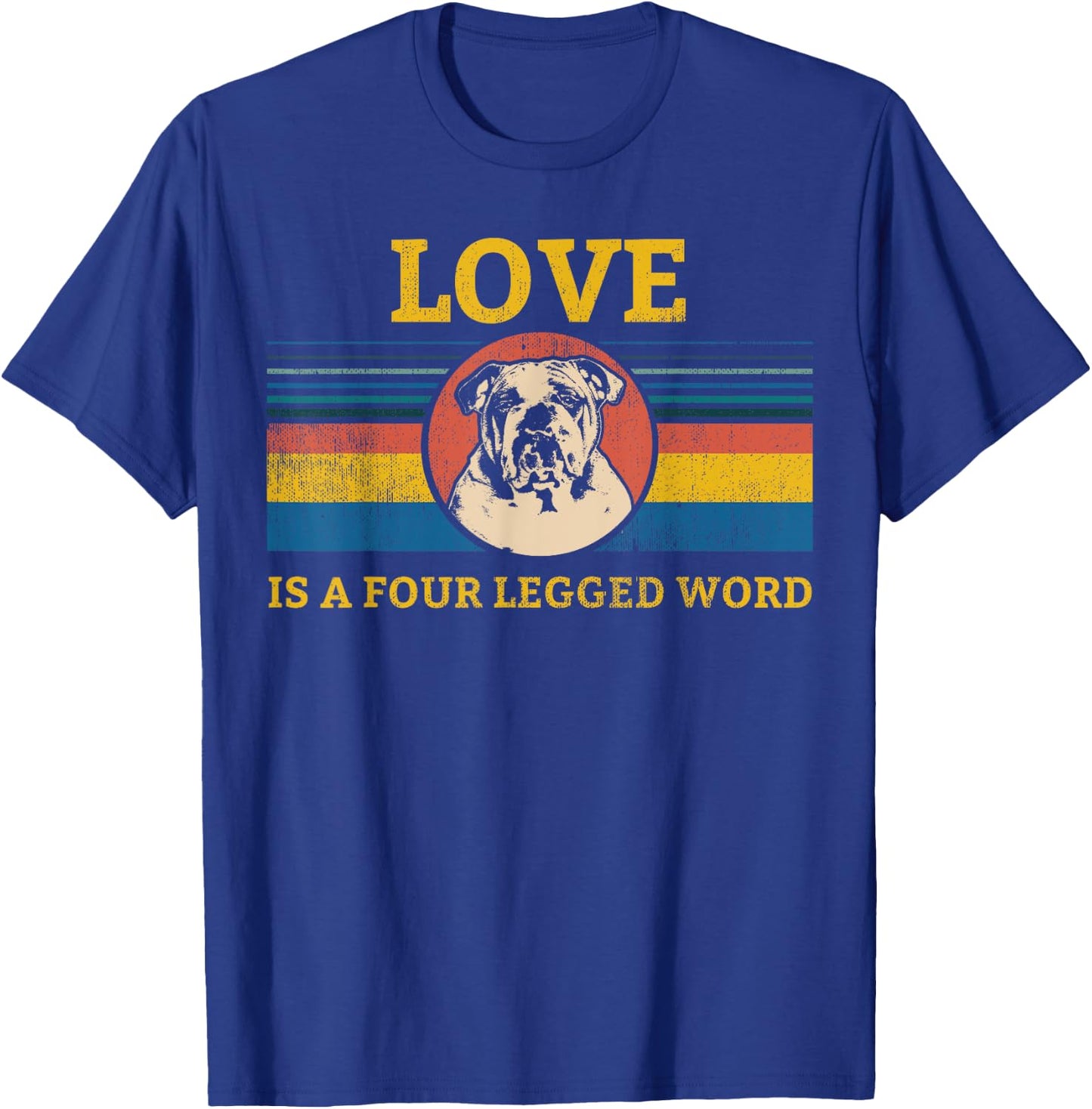 English Bulldog British Bulldog T-Shirt - T-Shirt | Royal