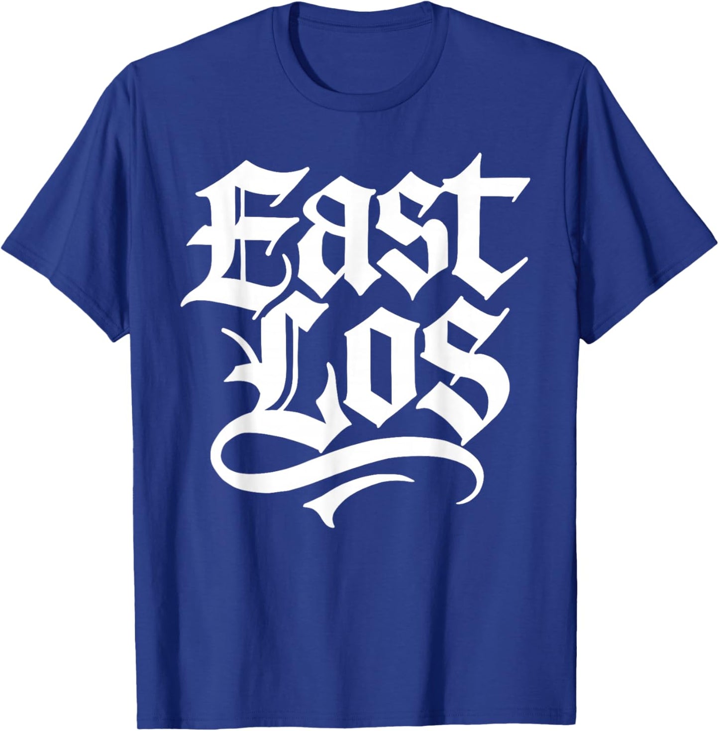 East LA Boyle Heights East Los Angeles City Terrace Retro T-Shirt - T-Shirt | Royal